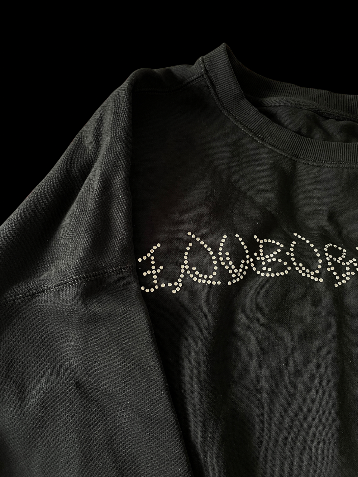 Cropped Signature Crew-neck Sweatshirt