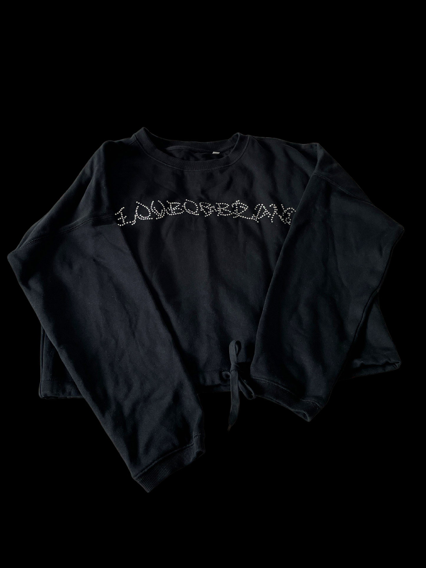 Cropped Signature Crew-neck Sweatshirt